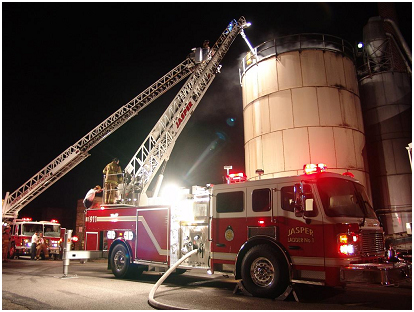 Fire Trucks in Action