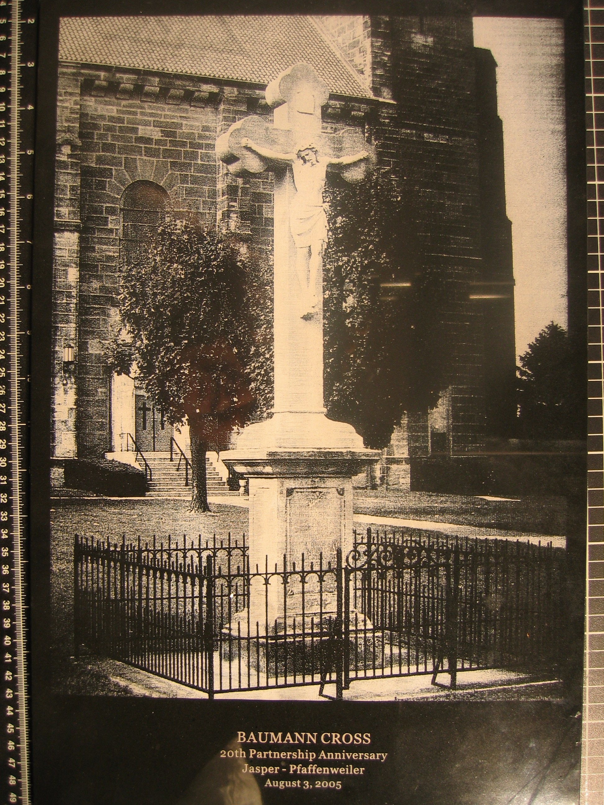 Etching of Cross