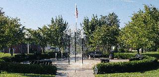 Central Green Fountain