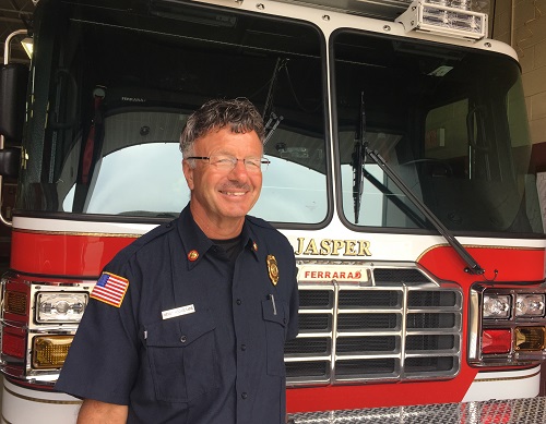 Fire Chief Kenny Hochgesang
