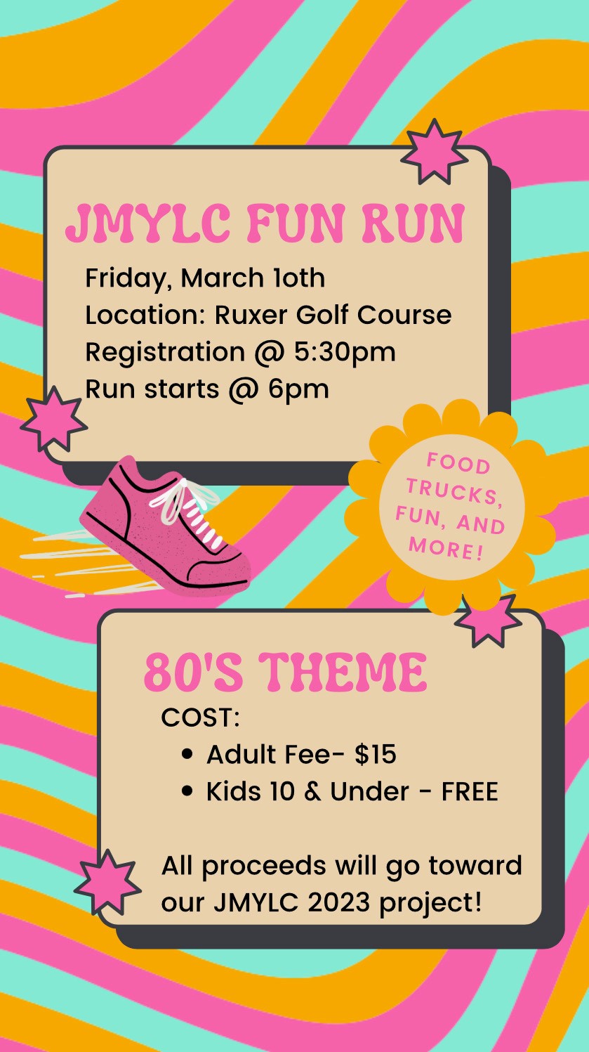 80's Fun Run Flier